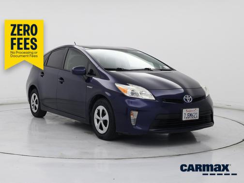 Blue 2015 Toyota Prius Two