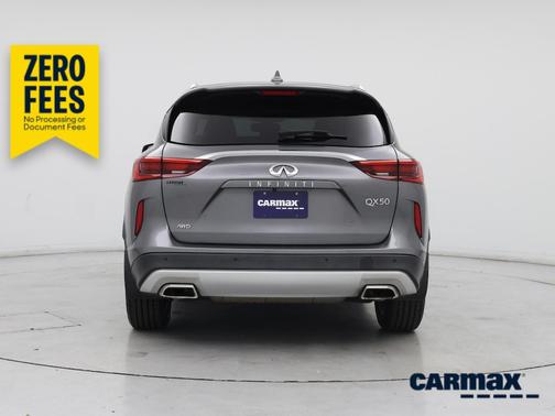 Gray 2020 INFINITI QX50 Luxe