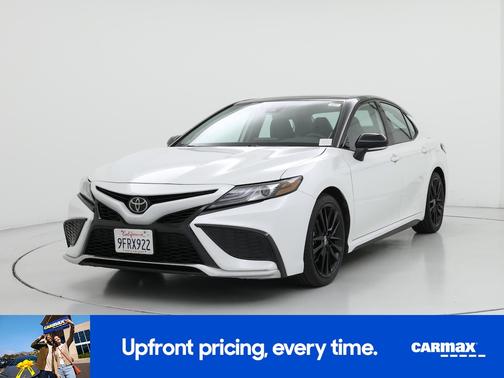 White 2023 Toyota Camry XSE