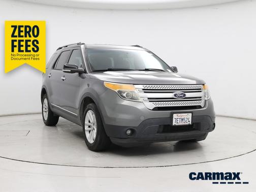 Gray 2014 Ford Explorer XLT