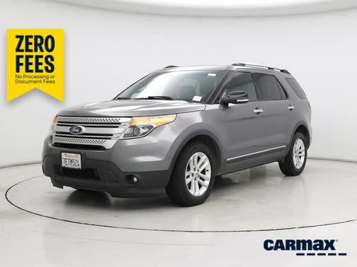 Gray 2014 Ford Explorer XLT