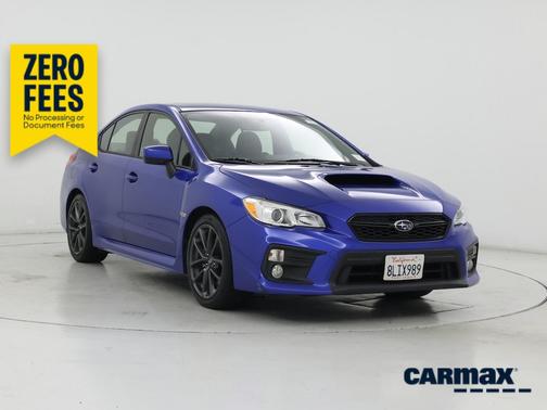 Blue 2019 Subaru WRX Premium