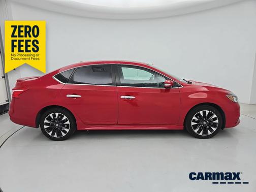 Red 2017 Nissan Sentra SR Turbo