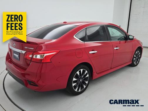 Red 2017 Nissan Sentra SR Turbo