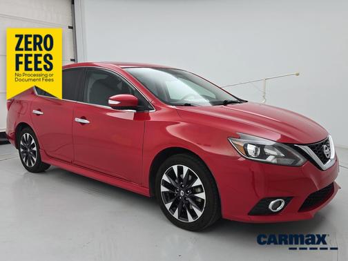 Red 2017 Nissan Sentra SR Turbo