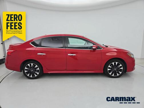 Red 2017 Nissan Sentra SR Turbo