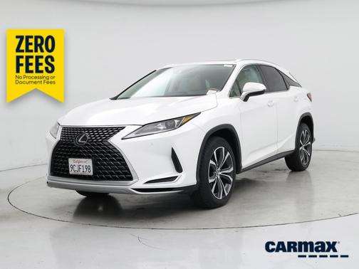 White 2022 Lexus RX 350