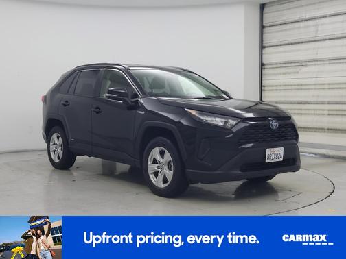 Black 2020 Toyota RAV4 Hybrid LE