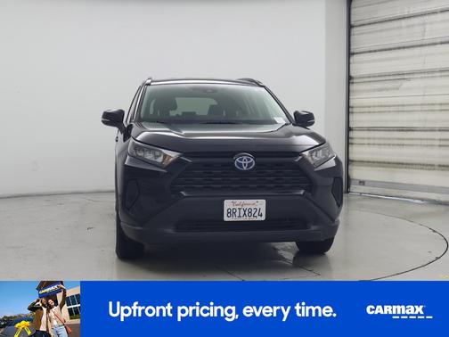 Black 2020 Toyota RAV4 Hybrid LE