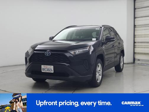 Black 2020 Toyota RAV4 Hybrid LE