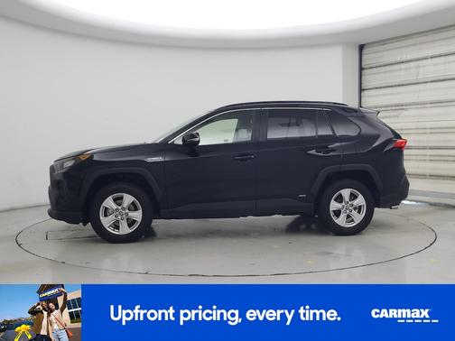 Black 2020 Toyota RAV4 Hybrid LE