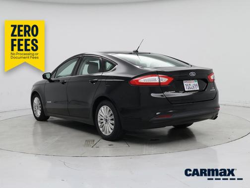 Black 2016 Ford Fusion Hybrid SE