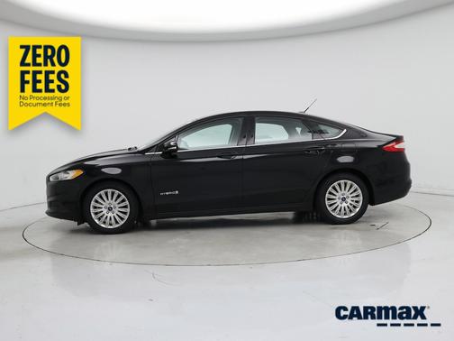 Black 2016 Ford Fusion Hybrid SE