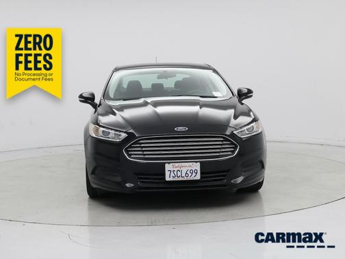 Black 2016 Ford Fusion Hybrid SE