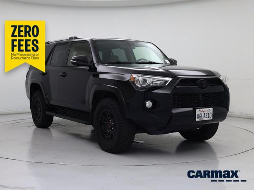 Black 2019 Toyota 4Runner SR5 Premium