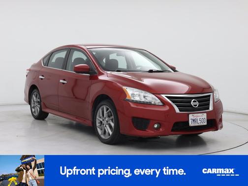 Red 2014 Nissan Sentra SR