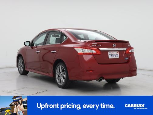 Red 2014 Nissan Sentra SR