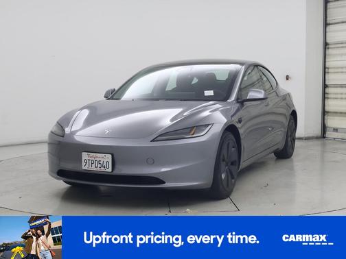 Gray 2025 Tesla Model 3 Long Range