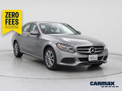 Silver 2015 Mercedes-Benz C-Class