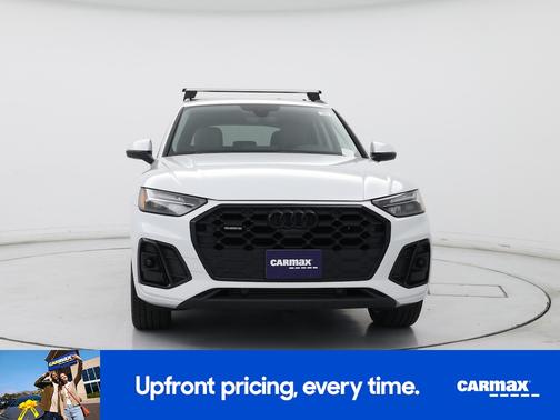 White 2022 Audi Q5 S-Line Premium Plus