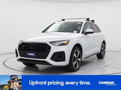 White 2022 Audi Q5 S-Line Premium Plus
