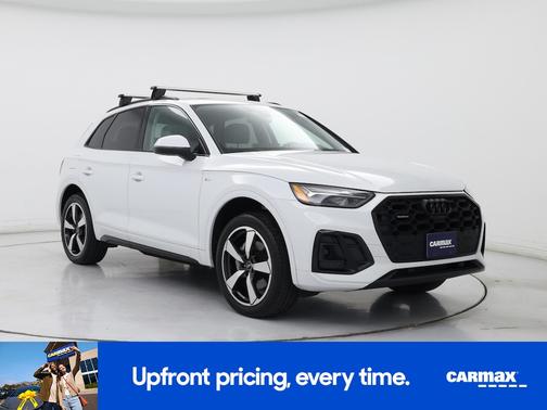 White 2022 Audi Q5 S-Line Premium Plus