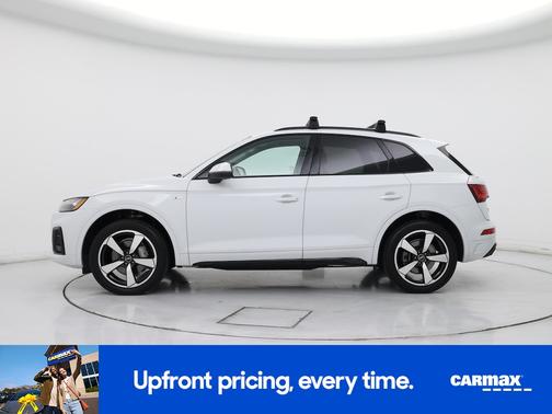 White 2022 Audi Q5 S-Line Premium Plus