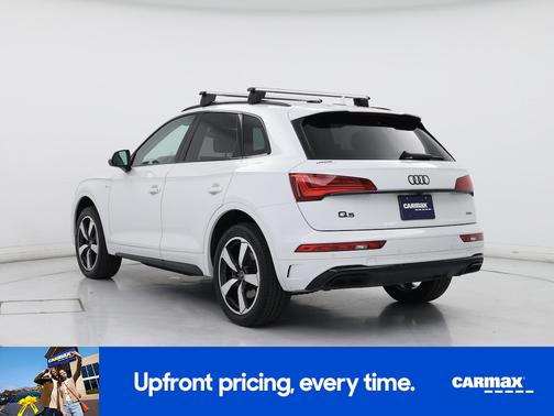 White 2022 Audi Q5 S-Line Premium Plus