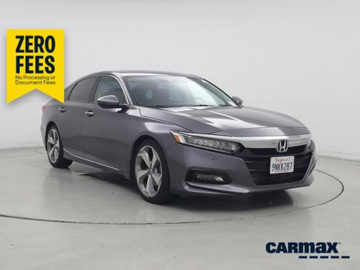 Gray 2018 Honda Accord Touring