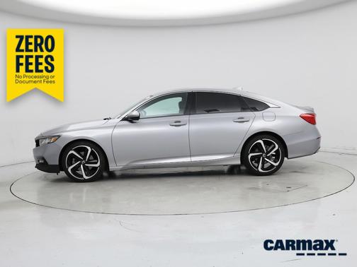 Silver 2018 Honda Accord Sport