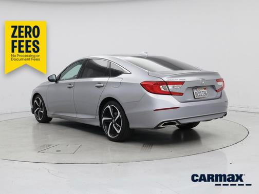Silver 2018 Honda Accord Sport
