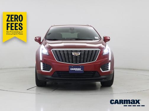 Red 2022 Cadillac XT5 Luxury
