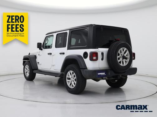 White 2023 Jeep Wrangler Unlimited Sport S