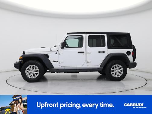 White 2023 Jeep Wrangler Unlimited Sport S