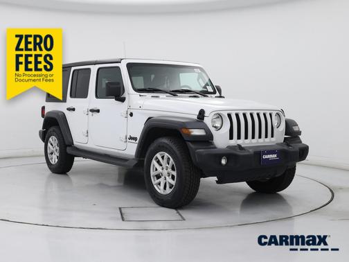 White 2023 Jeep Wrangler Unlimited Sport S