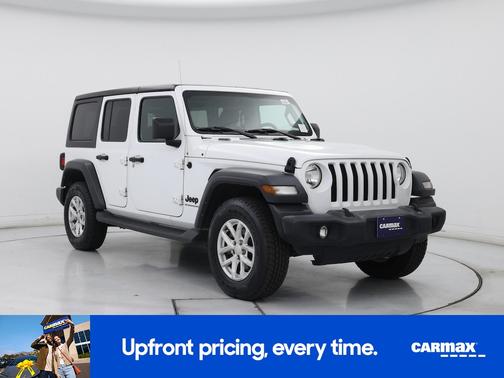 White 2023 Jeep Wrangler Unlimited Sport S