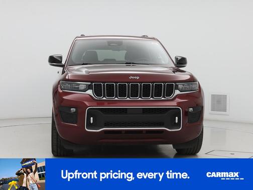 Red 2022 Jeep Grand Cherokee Overland