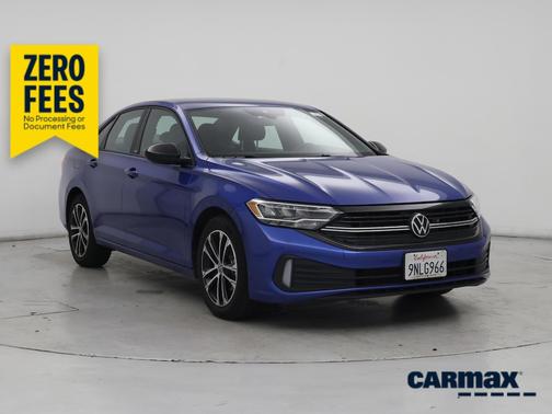 Blue 2024 Volkswagen Jetta Sport