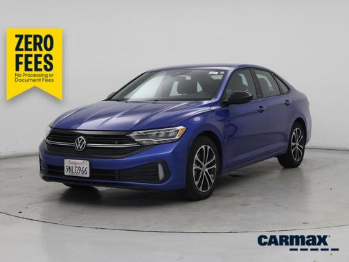 Blue 2024 Volkswagen Jetta Sport