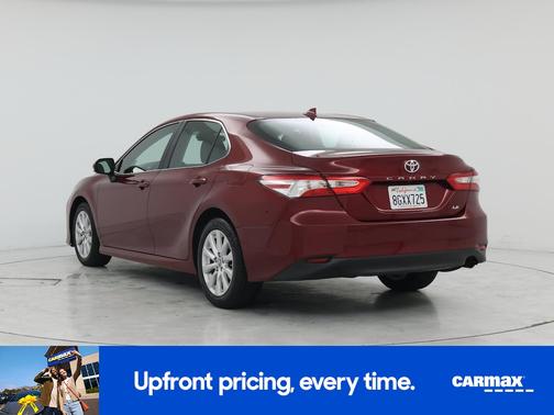 Red 2019 Toyota Camry LE
