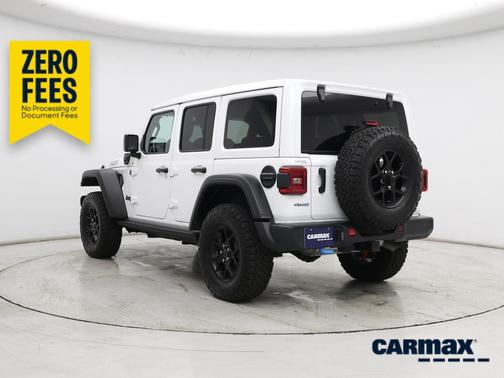 White 2024 Jeep Wrangler 4xe Willy's