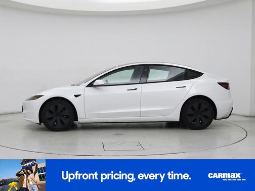 White 2025 Tesla Model 3 Long Range