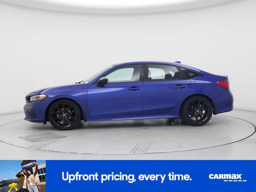 Blue 2022 Honda Civic Sport