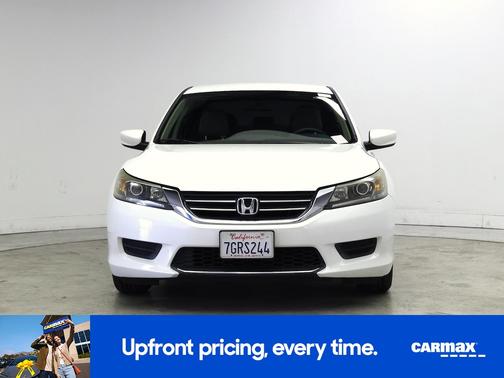 White 2014 Honda Accord LX
