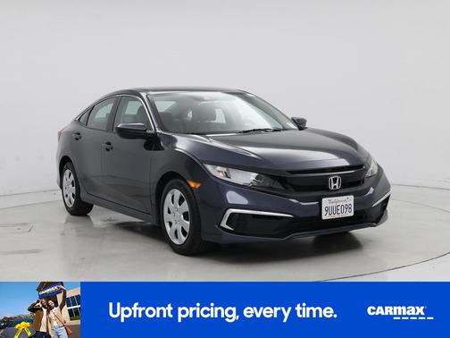 Gray 2021 Honda Civic LX