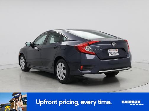 Gray 2021 Honda Civic LX