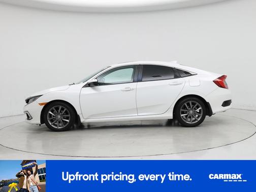 White 2020 Honda Civic EX-L