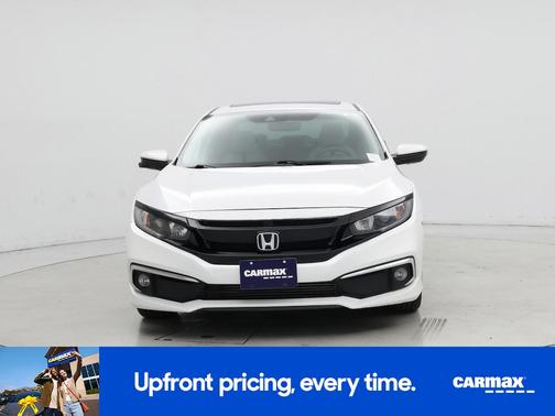 White 2020 Honda Civic EX-L