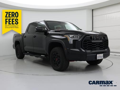 Black 2023 Toyota Tundra Hybrid TRD Pro