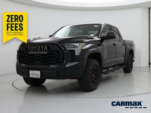 Black 2023 Toyota Tundra Hybrid TRD Pro